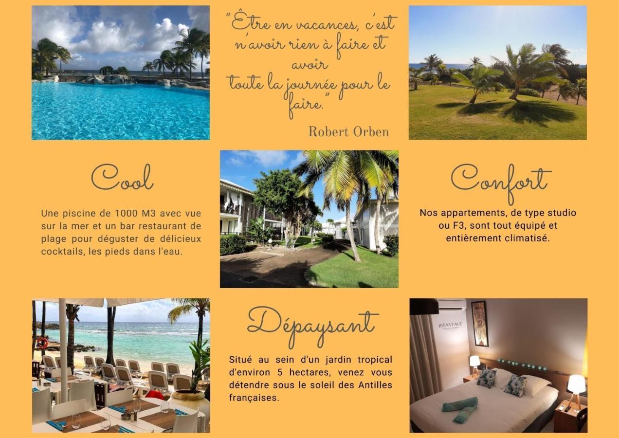 F3 _ Kaz Ananas Passion Au Manganao Apartman Saint-Francois  Kültér fotó